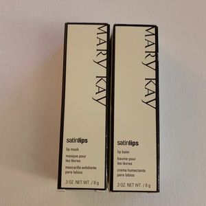 MARY KAY SatinLips SET- lip scrub and balm